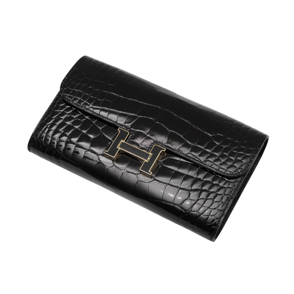 未使用] エルメス コンスタンスロング トゥーゴー アリゲーター