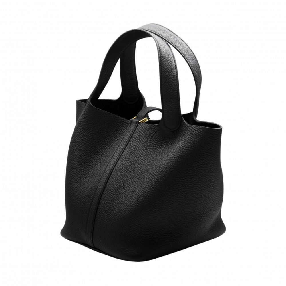 新品展示品✨HERMES エルメス ピコタンロックMM❤️トリヨン・超人気ブラック 未使用] エルメス ピコタンロックMM トリヨンクレマンス ブラック