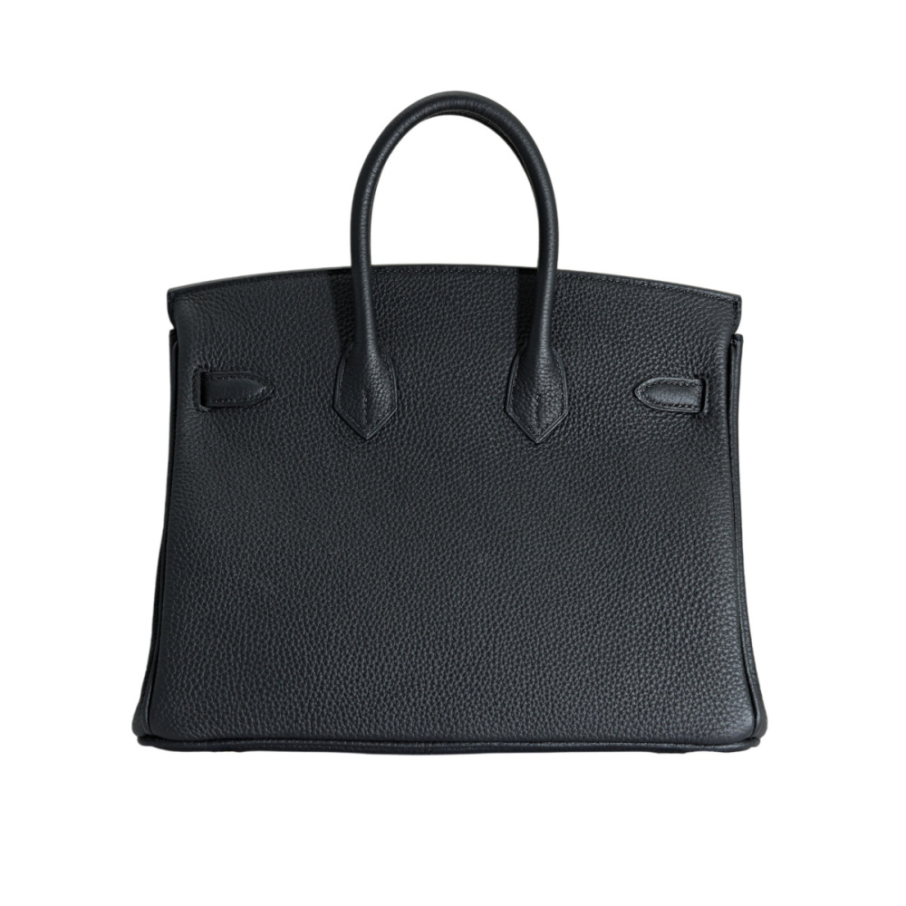 エルメス HERMES バーキン30, バーキン25空箱　2個 未使用] エルメス バーキン25 トゴ ブラック イエローゴールド金具 K
