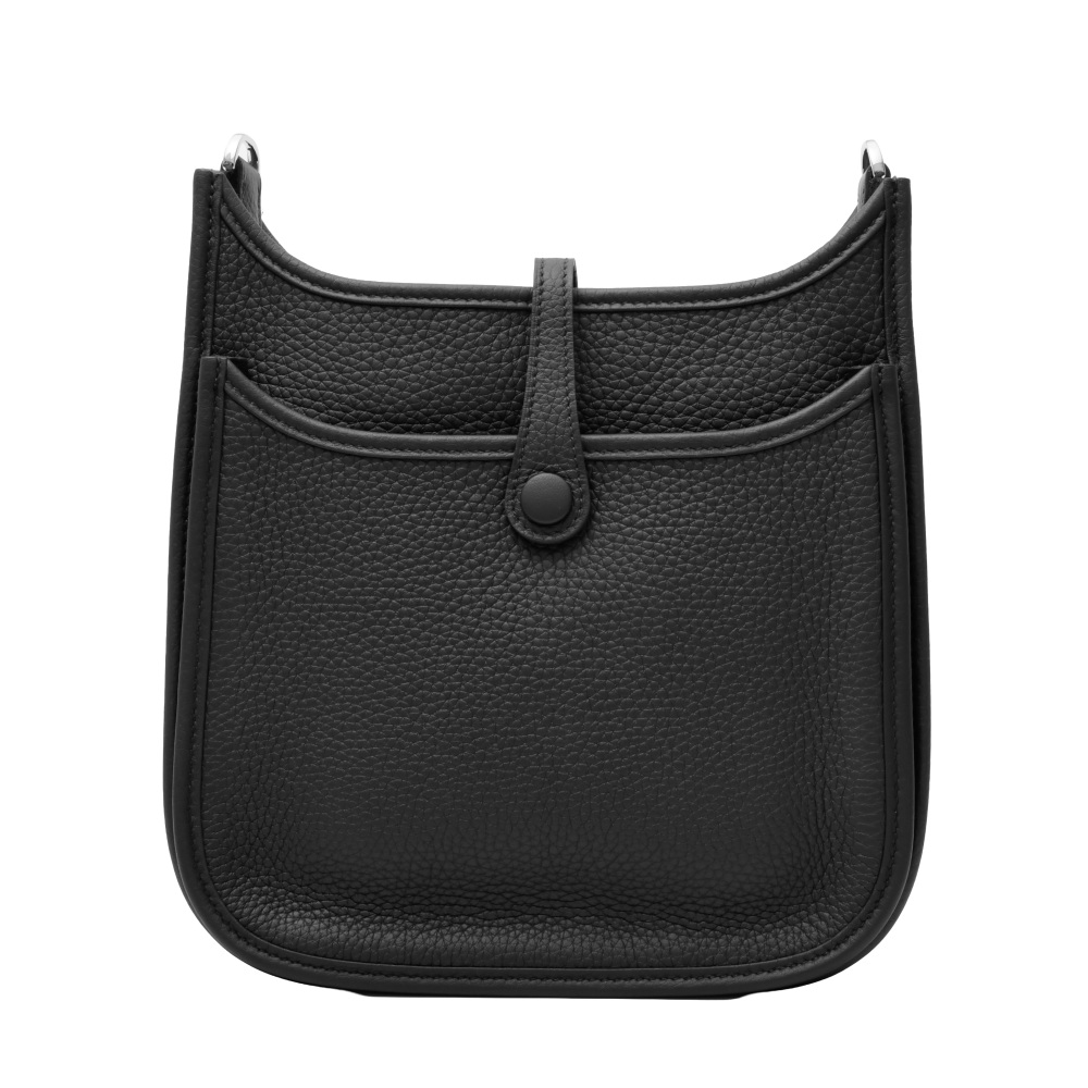 未使用] エルメス エブリン トゴ ブラック シルバー金具 G刻印