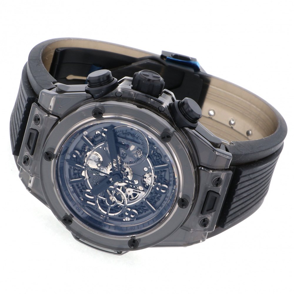新品] ウブロ ビッグバン 411JB4901RT スケルトン ブラック サファイア