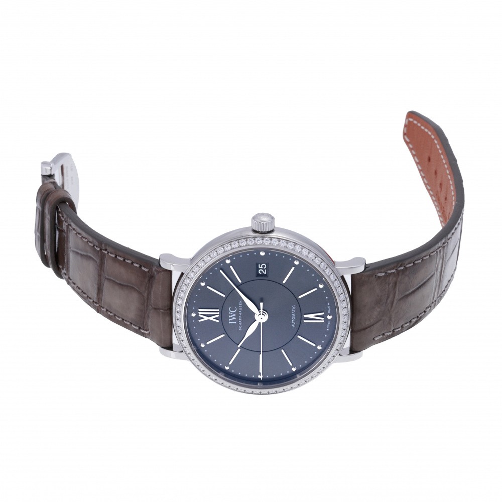 新品] IWC ポートフィノ IW458104グレー ステンレス デイト表示 | ゆきざき