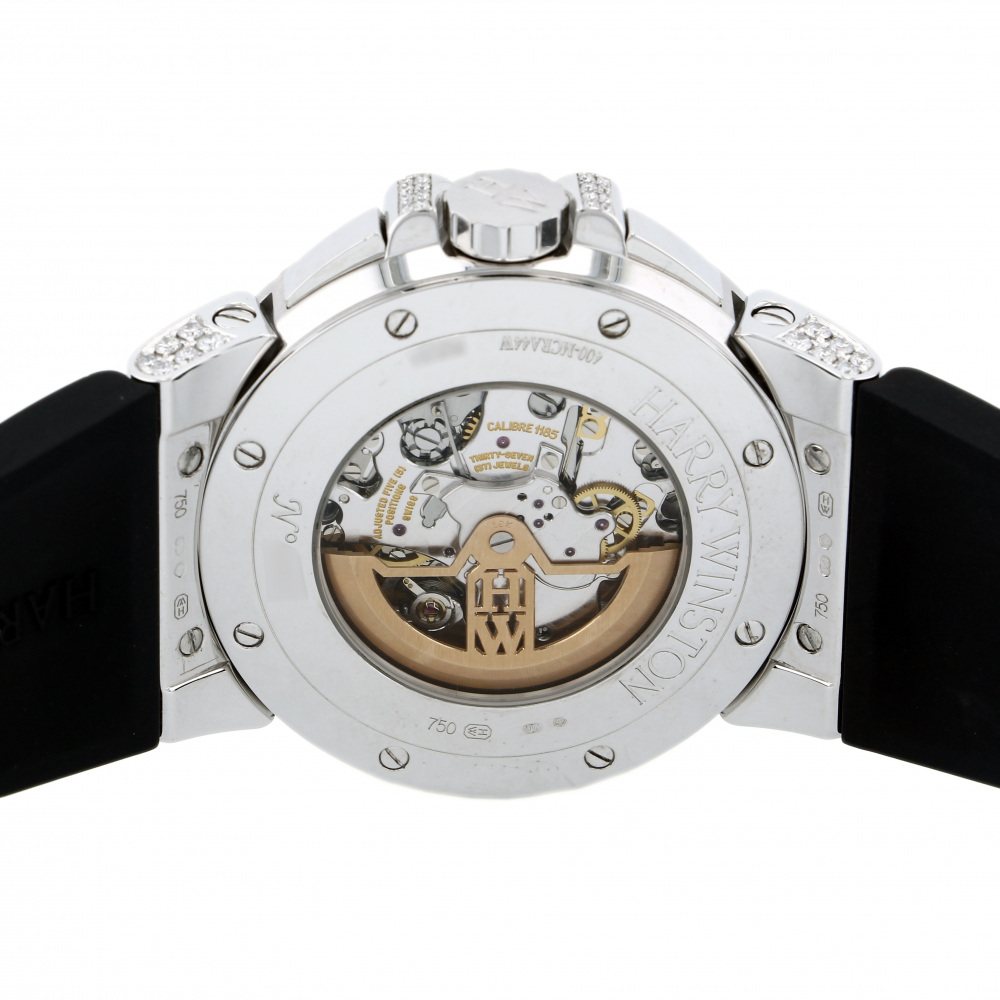 中古] ハリー・ウィンストン オーシャン クロノグラフ トリ