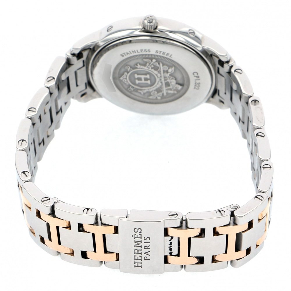 中古] エルメス クリッパー クリッパー ベゼルダイヤ CP1322 W182679