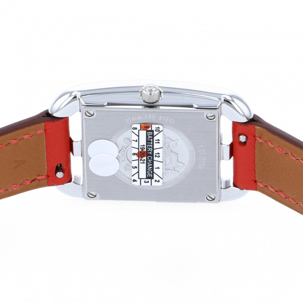 新品] エルメス ケープコッド CC1210130WW9TIホワイト ステンレス