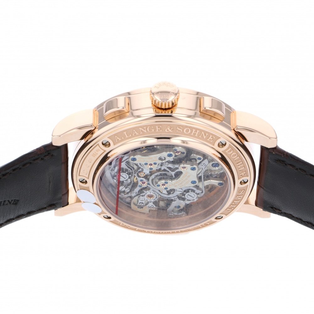 新品] ランゲ＆ゾーネ ダブルスプリット 404032シルバー ピンク