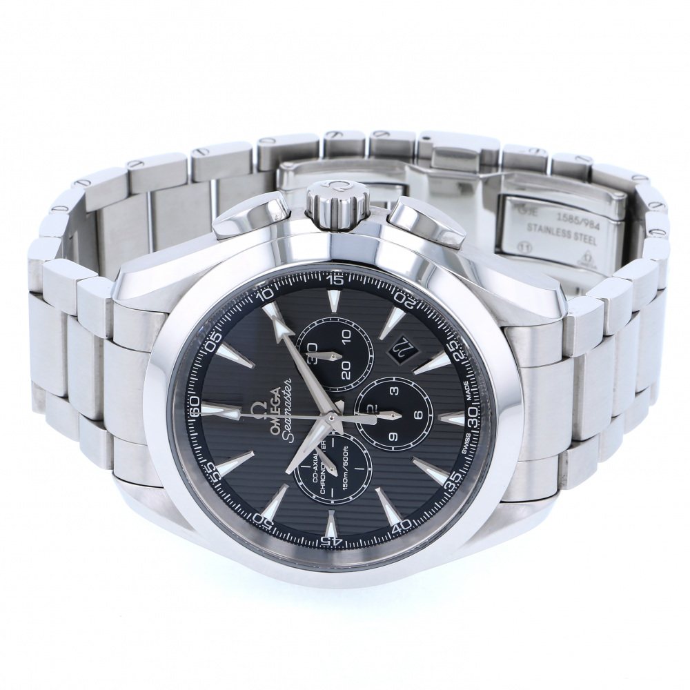 中古] オメガ シーマスター アクアテラ クロノグラフ コーアクシャル  