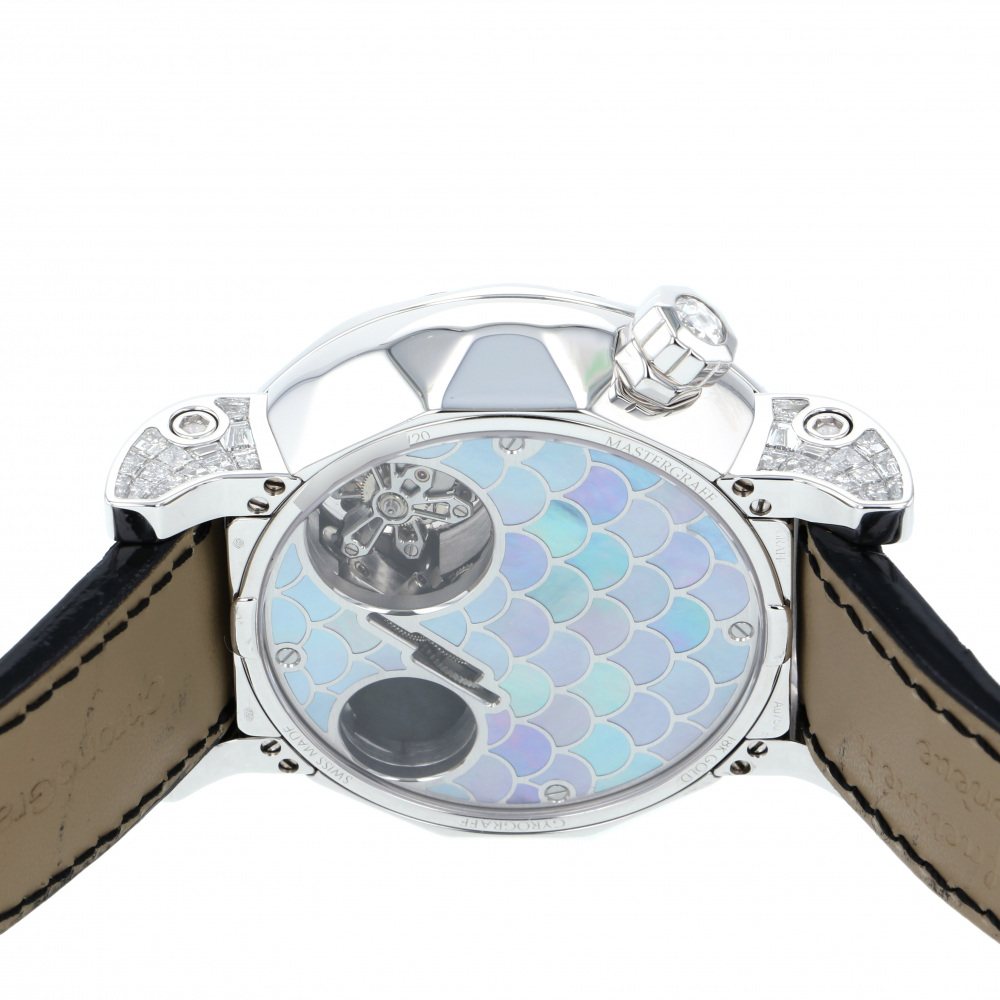 新品] グラフ ザ ジャイログラフ MGG48WGDF全面ダイヤ ホワイト