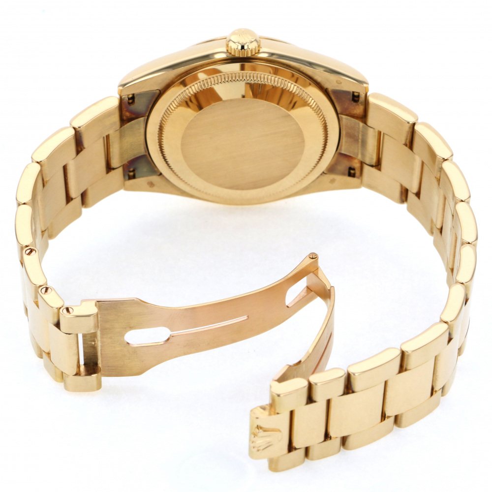 ロレックス デイデイト 118208.CPRMOシャンパン/ローマ イエロー