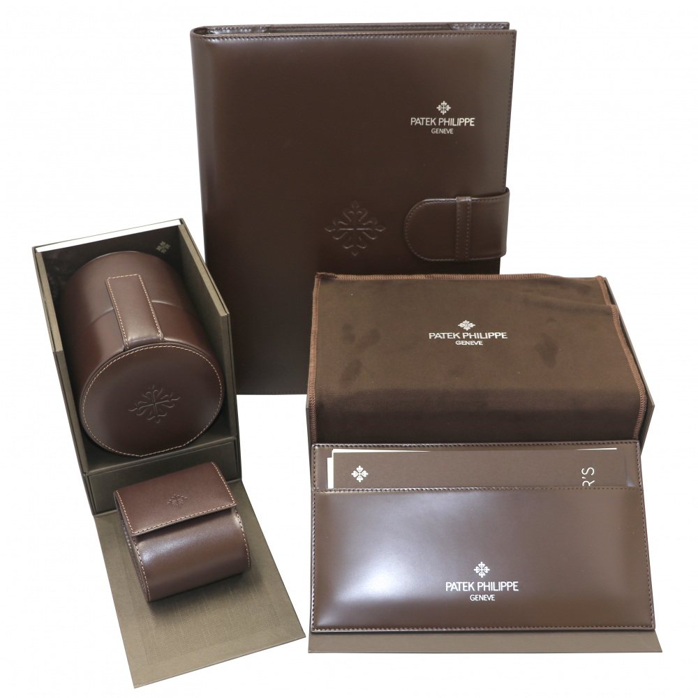 パテックフィリップ箱 トケマー:PATEK PHILIPPE パテック レザー製 コレクションケース ボックス