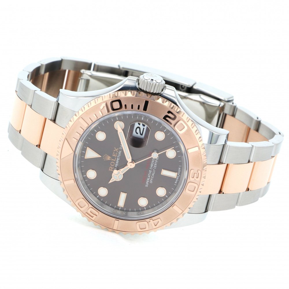 ロレックス ヨットマスター 116621.CHDTOチョコレート/ドット