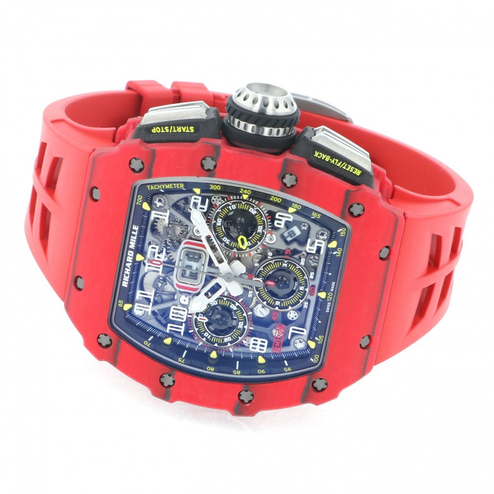 新品] リシャール・ミル RM1103.FQ スケルトン グレー レッドクォーツ