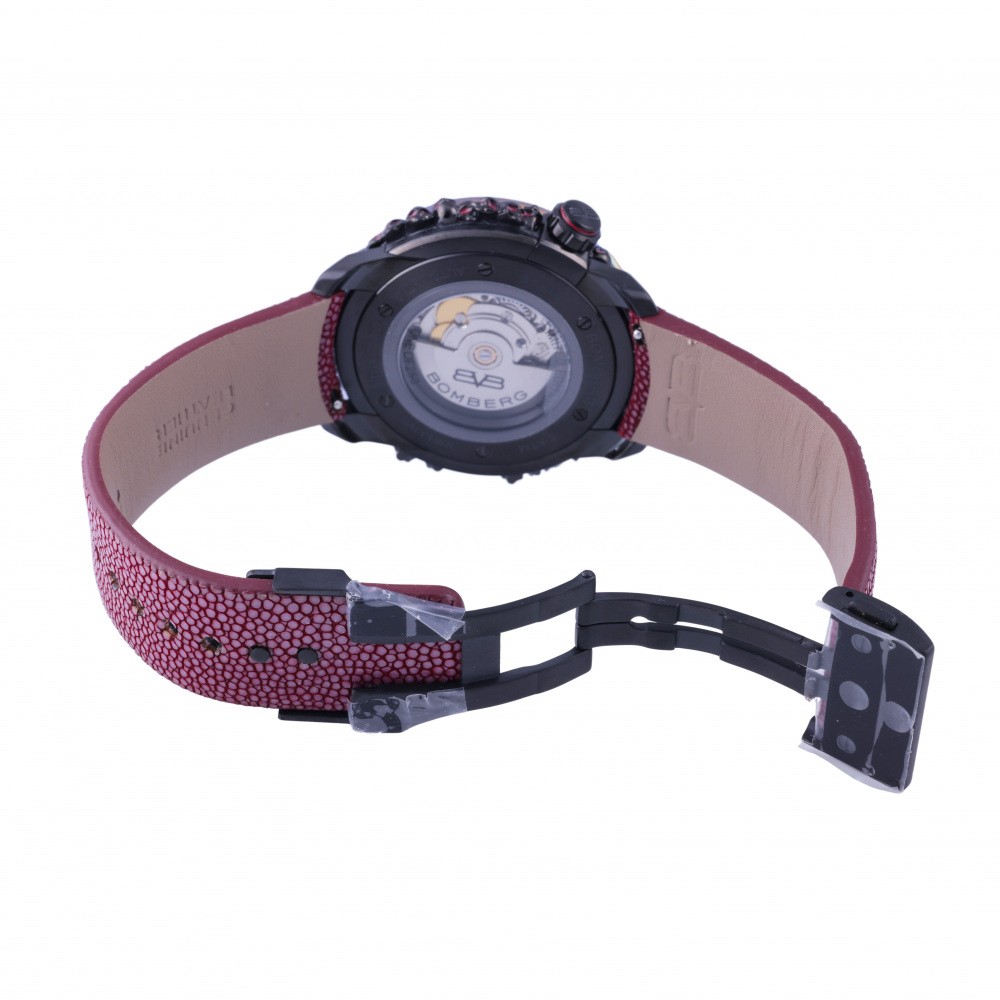 新品] ボンバーグ BB-01 CT43APBA25211 スケルトン ブラック