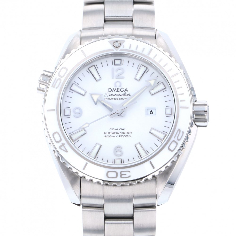 新品] オメガ シーマスター 23230382004001ホワイト ステンレス デイト