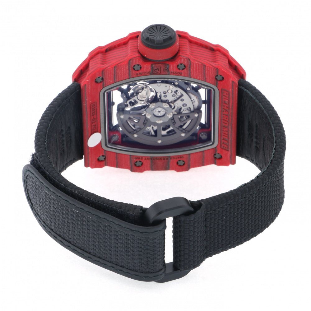 新品] リシャール・ミル RM3502.FQ スケルトン シルバー レッド