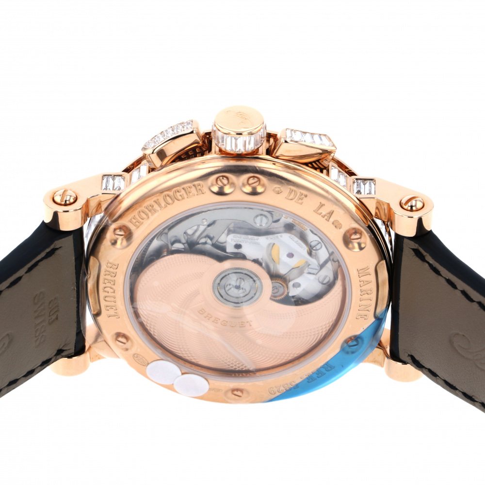 新品] ブレゲ マリーン 5829BR8D9ZUDD0D シェル ホワイト ダイヤモンド