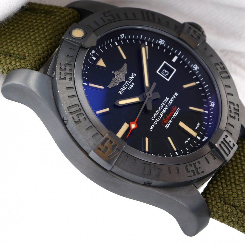 中古] ブライトリング アベンジャー ブラックバード V1731010BD12 W190535 | ゆきざき