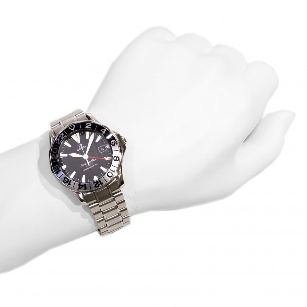 中古] オメガ シーマスター GMT ジェリーロペス 25365 W190577 | ゆきざき