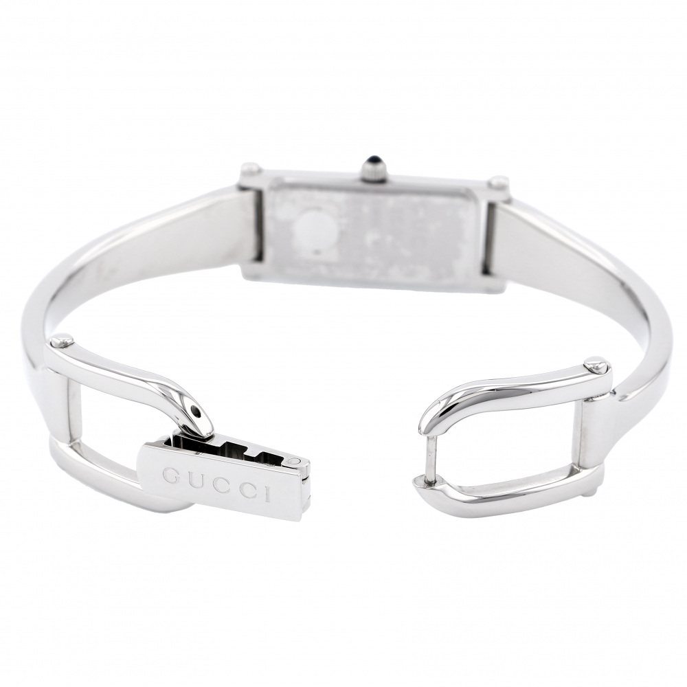 新品] グッチ YA015561 シェル ホワイト ステンレス | ゆきざき