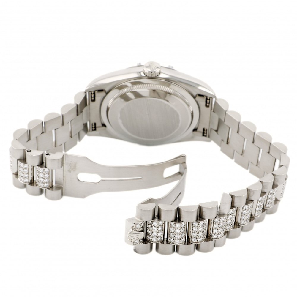 ロレックス デイデイト 18389.FD コンピューター シルバー