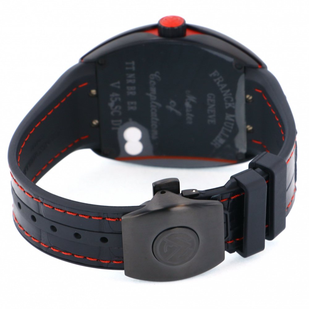 新品] フランク・ミュラー ヴァンガード V45SCDTTTNRBRERブラック