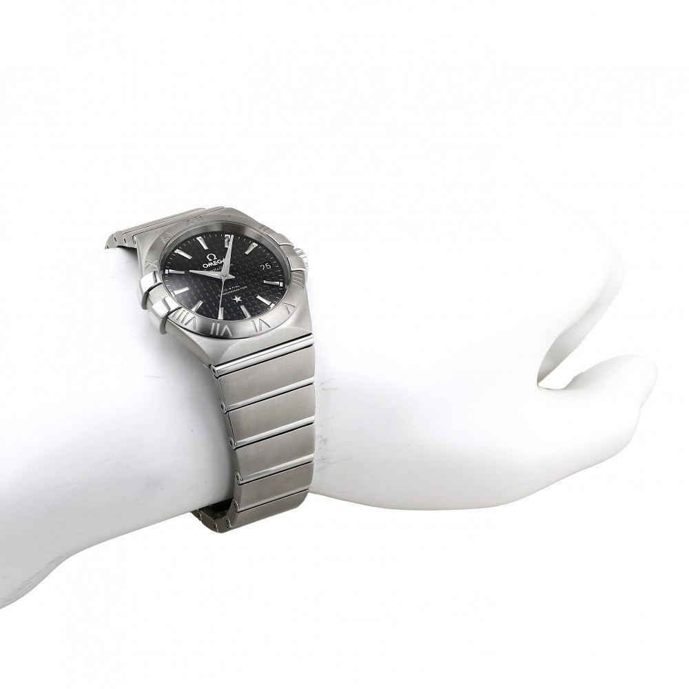 新品] オメガ コンステレーション 12310352001002ブラック ステンレス  