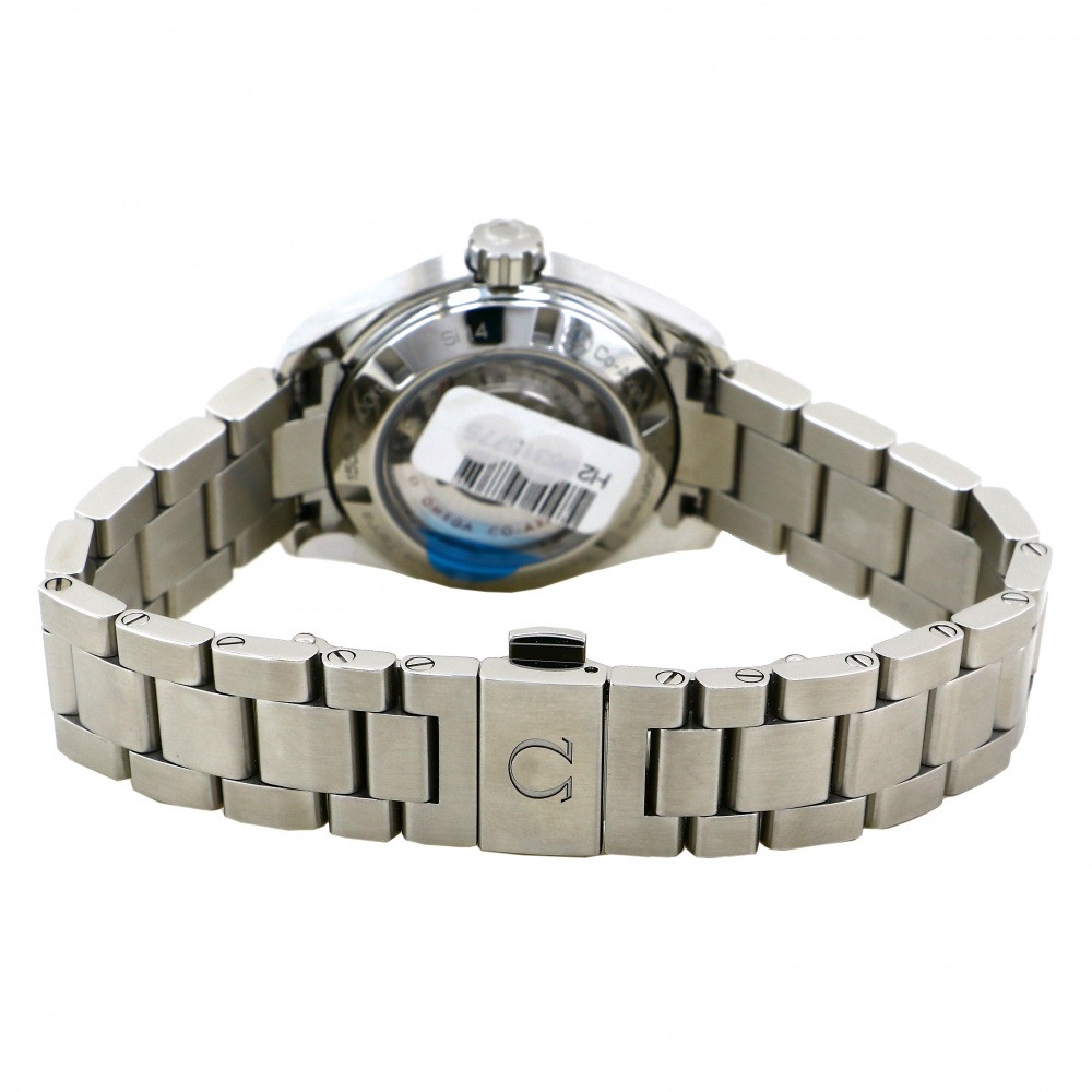 オメガ シルバー 腕時計 日付表示 新品] オメガ シーマスター 23110302002001シルバー ステンレス デイト