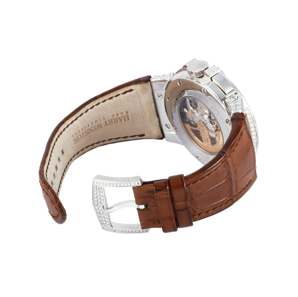 中古] ハリー・ウィンストン オーシャン トリレトロ クロノグラフ