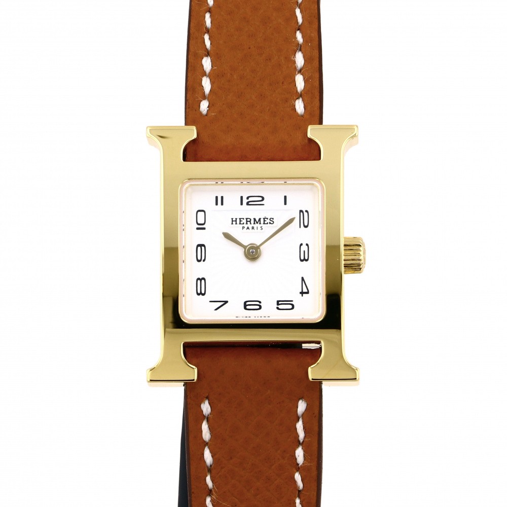 新品] エルメス Hウォッチ HH1101131UU37シルバー ステンレス | ゆきざき