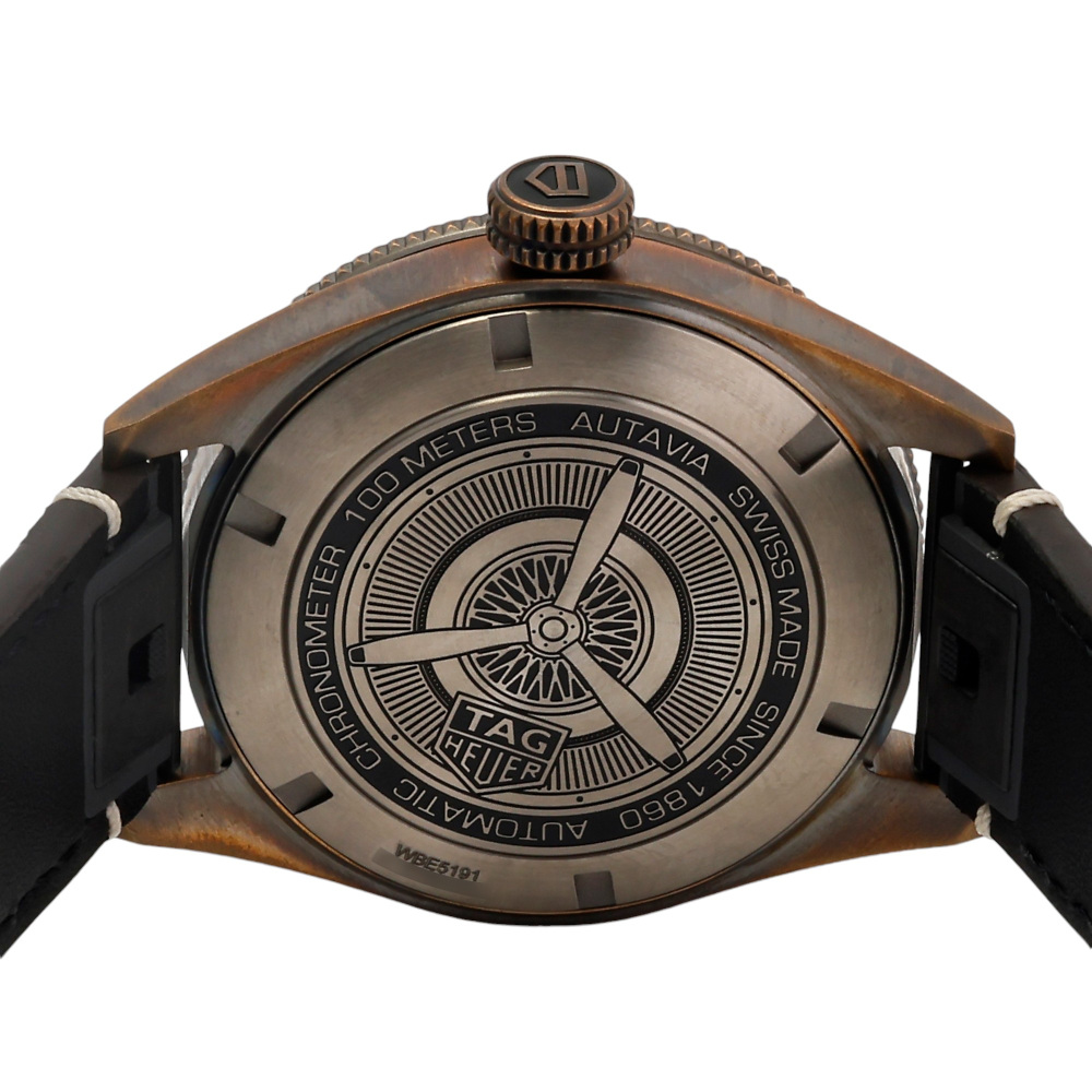 新品] タグ・ホイヤー オータヴィア WBE5191FC8276ブラウン ブロンズ