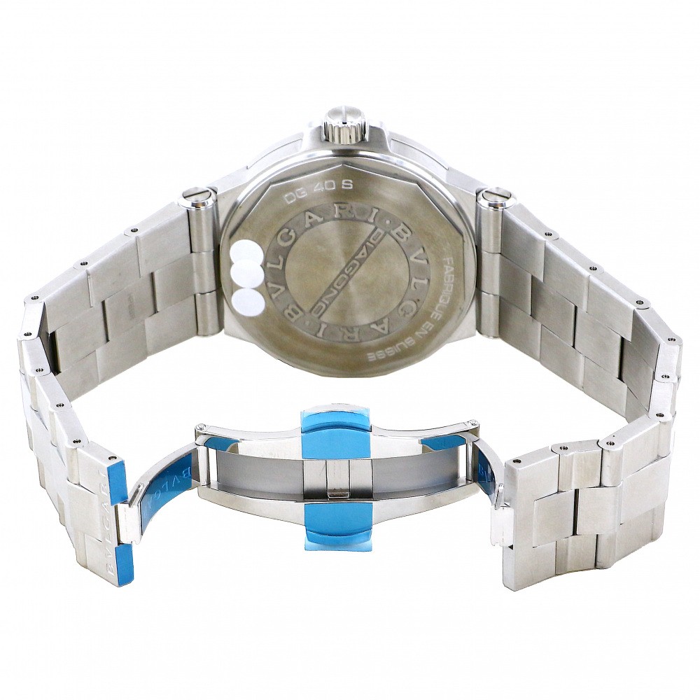 BVLGARI ブルガリ ディアゴノ ステンレス 腕時計 レディース BVLGARI（ブルガリ） ディアゴノ スポーツ 腕時計 ステンレススチール