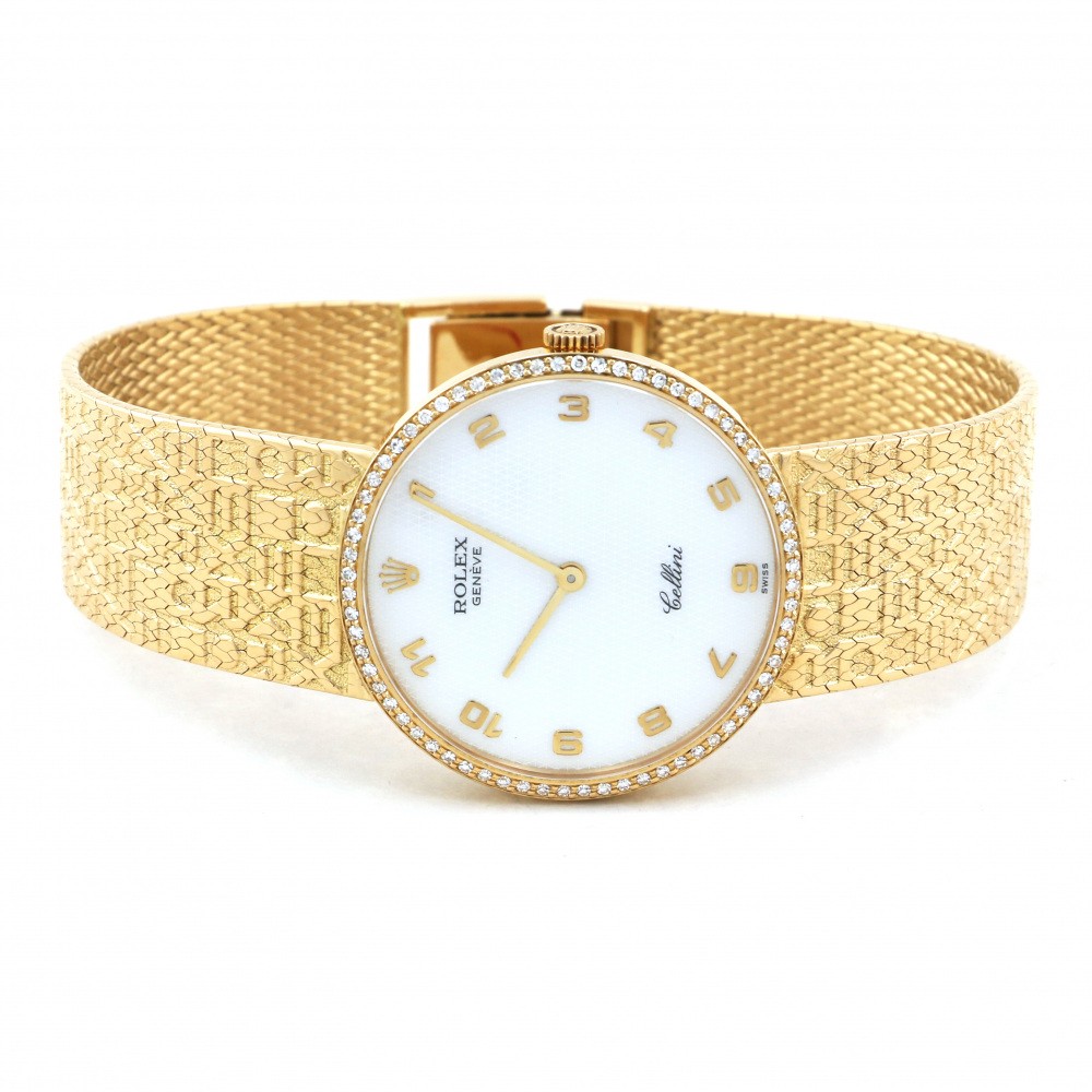 ロレックス チェリーニ 51348.WHSHAR シェル ホワイト イエロー