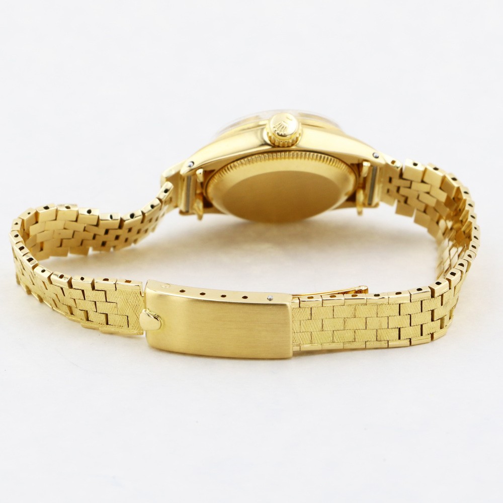 ロレックス　18k イエローゴールド　デイトジャスト　2コマ 楽天市場】【送料無料】 ロレックス デイトジャスト コマ YG