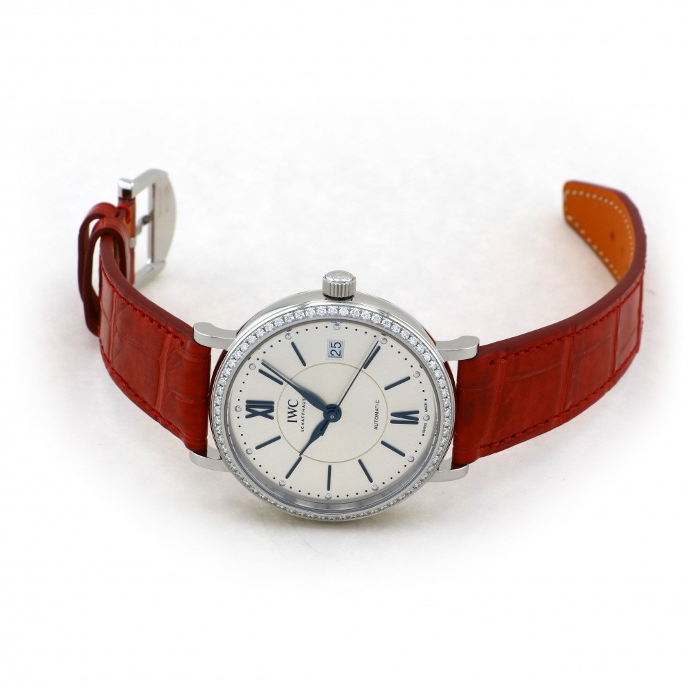 New] IWC Portofino IW458109Silver stainless Date display Yukizaki