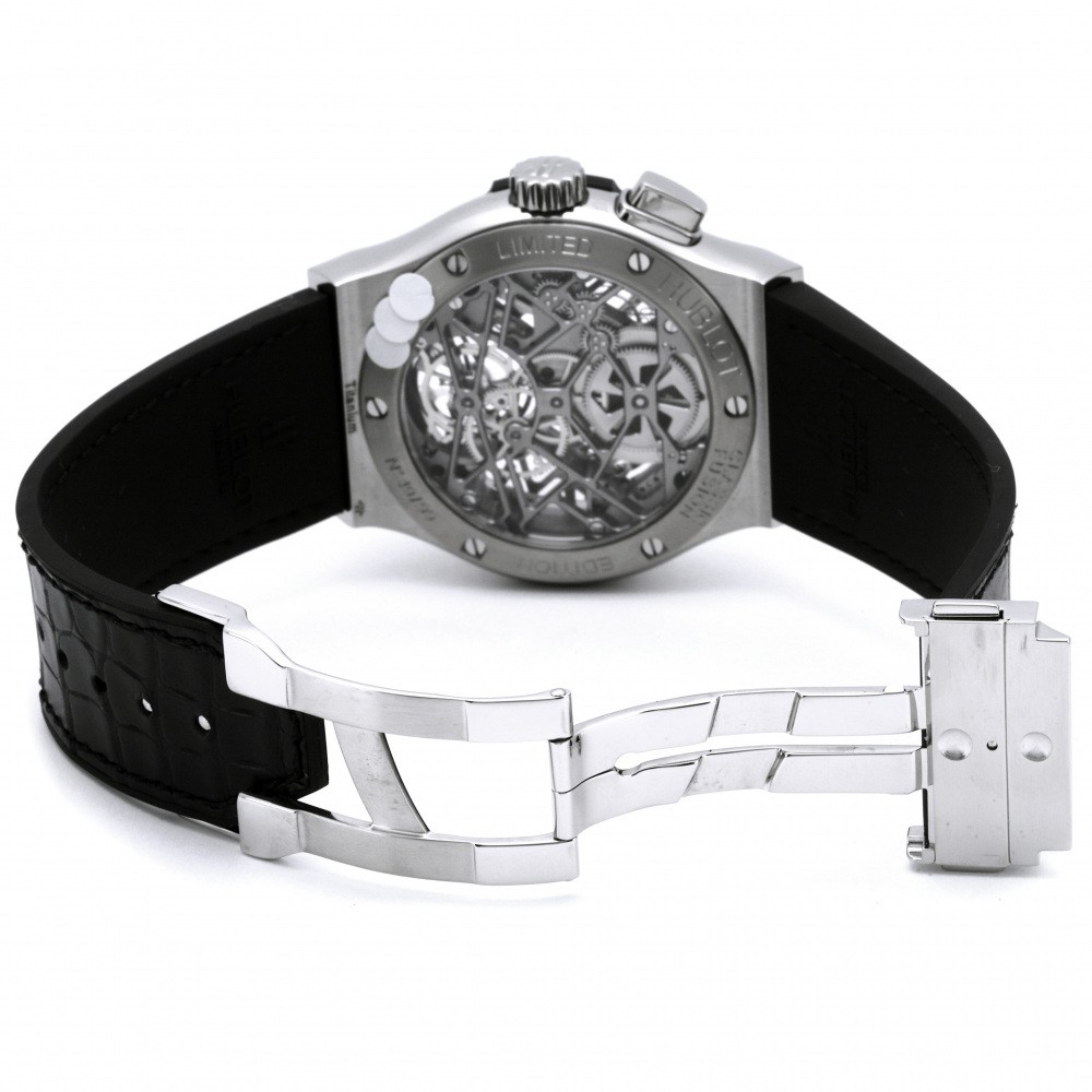 クラッシックフュージョン グレー 自動巻き時計 スケルトンバック クラッシックフュージョン グレー 自動巻き時計 スケルトン