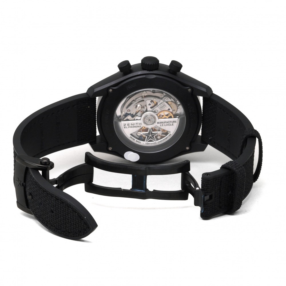 新品] ゼニス クロノマスター 242160406821R573 スケルトン