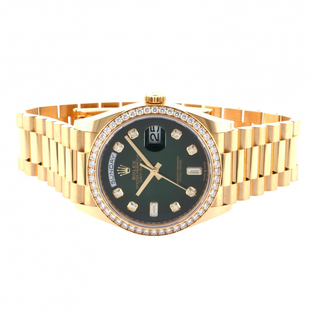 ロレックス デイデイト 128348RBR.GRO8PD2PBPRグリーンオンブレ/8PD ロレックス デイデイト 128348RBR.GRO8PD2PBPRグリーンオンブレ/8PD