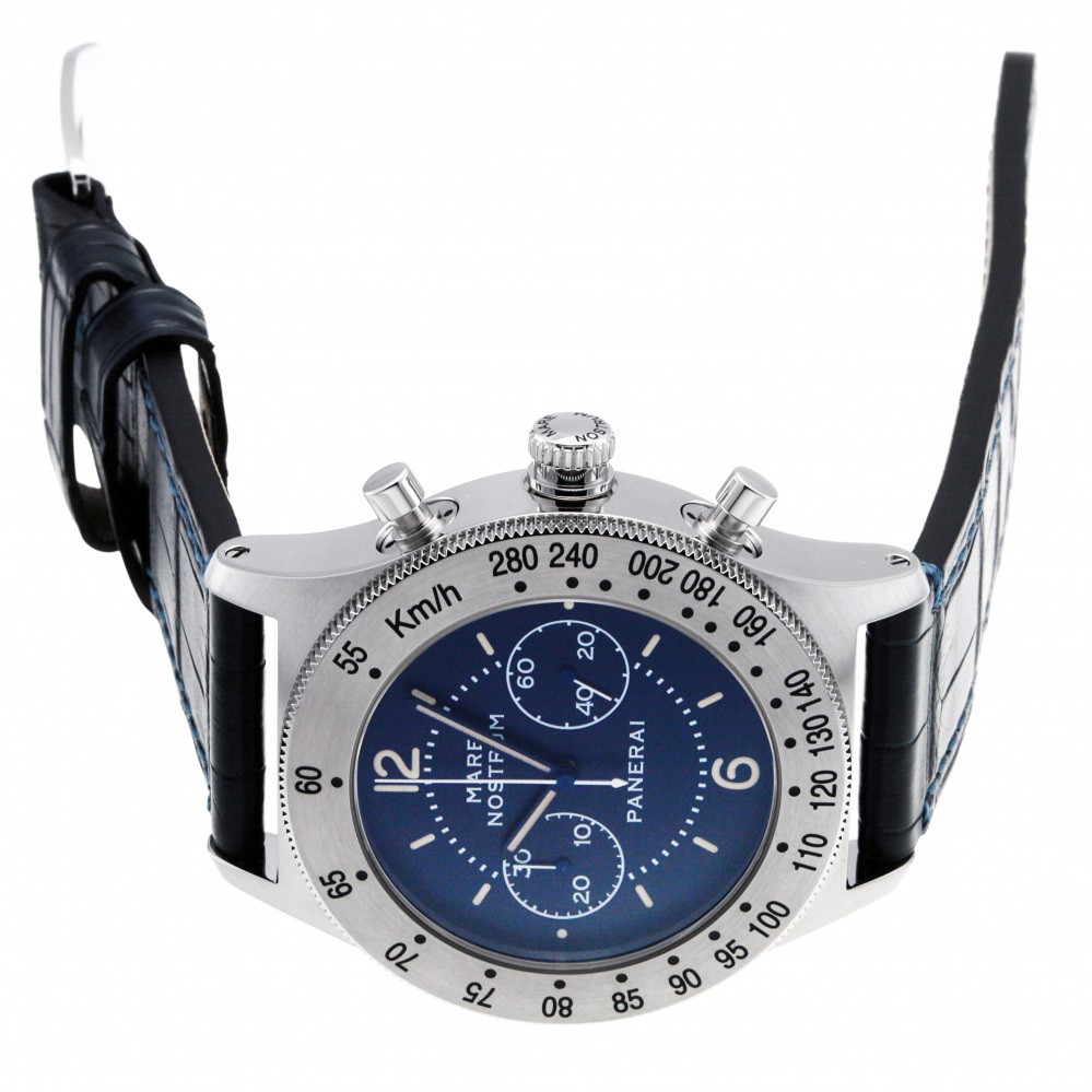 パネライ PANERAI マーレ ノストゥルム アッチャイオ PAM00716 ネイビー SS 腕時計 メンズ 中古 パネライの中でも特にレアなモデルが復刻｜PANERAI - Web Magazine