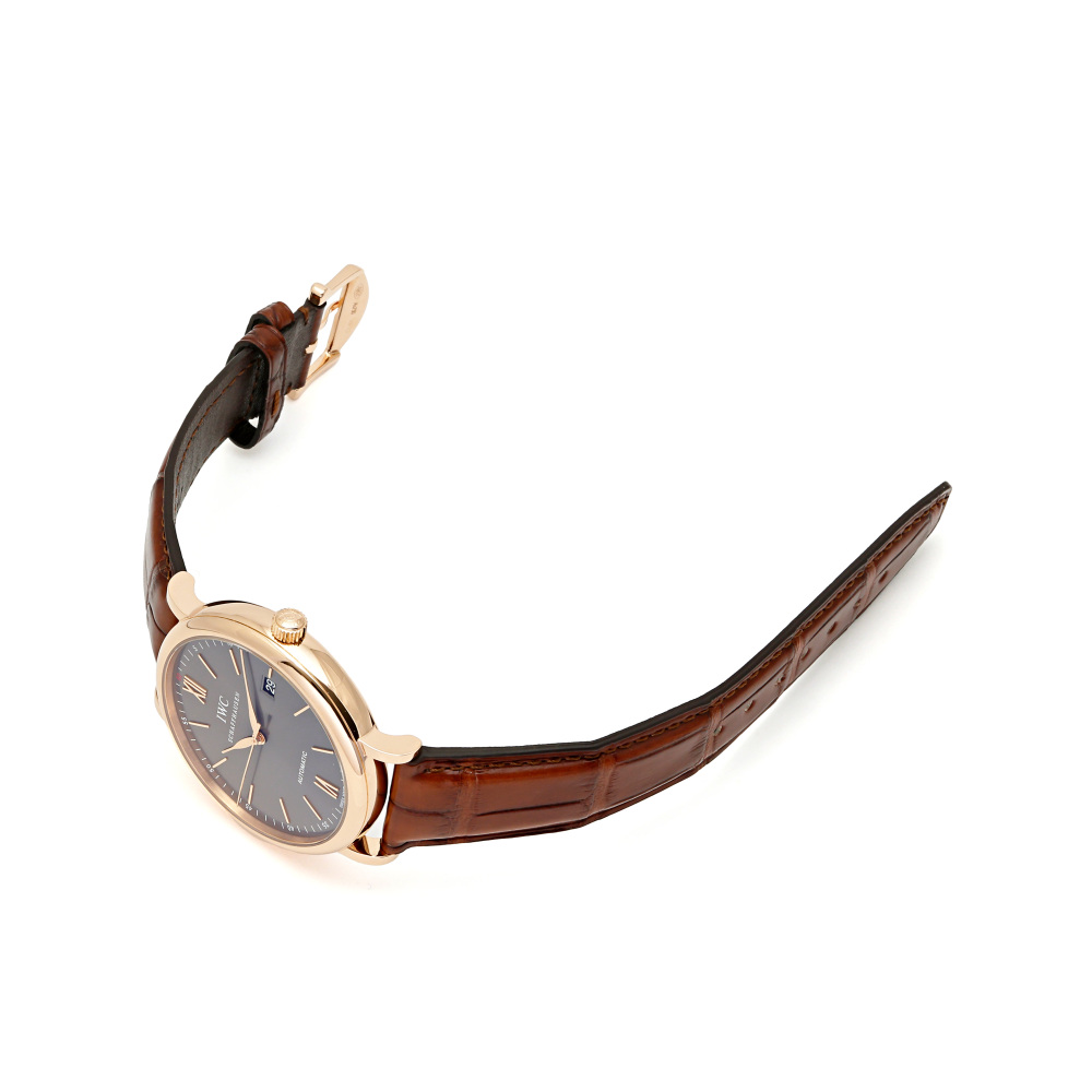 新品] IWC ポートフィノ IW356511グレー レッドゴールド デイト表示