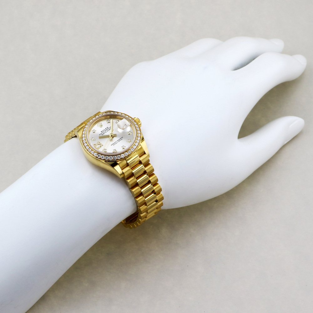 ロレックス デイトジャスト 279138RBR.SVSDPRシルバー/(スターIXダイヤ