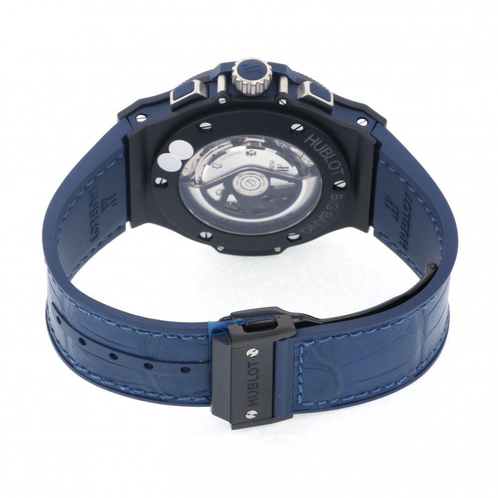 新品] ウブロ ビッグバン 301CI7170LRブルー セラミック クロノグラフ