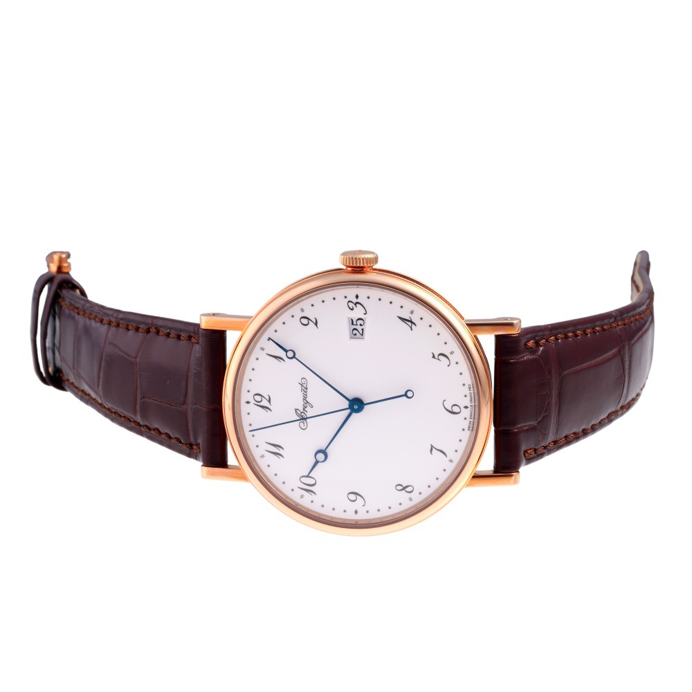 新品] ブレゲ クラシック 5177BR299V6 エナメル ホワイト ローズ