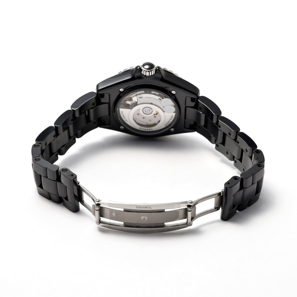 新品] シャネル J12 H5697ブラック セラミック デイト表示 | ゆきざき
