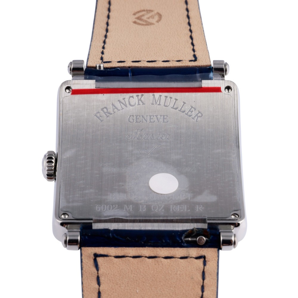 新品] フランク・ミュラー マスタースクエア 6002MQZ.BLブルー