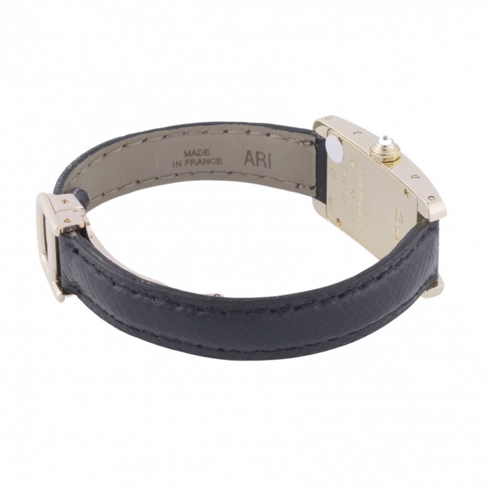 カルティエ　Cartier タンク　SM Cartier】カルティエマストタンク SM飛びローマ 純正Dバックル付き