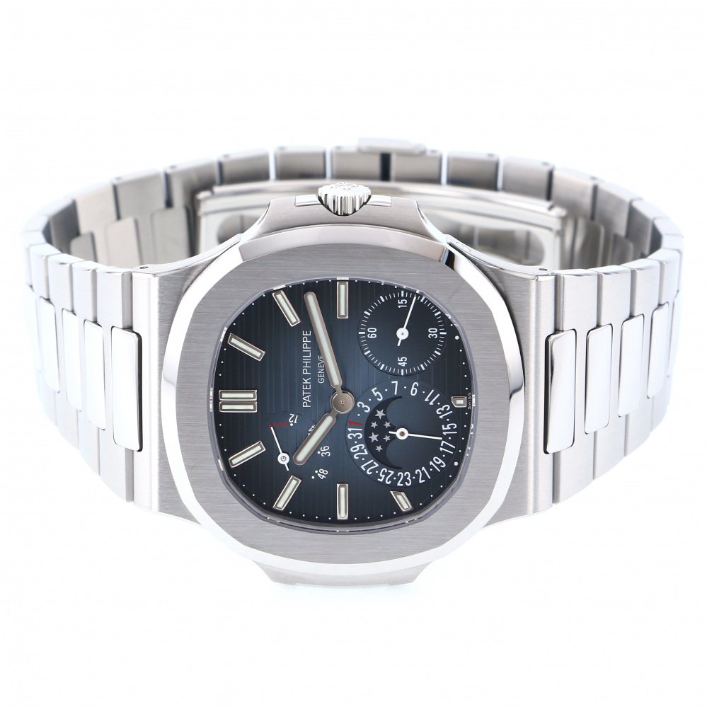 パテック フィリップ 新品] パテック・フィリップ ノーチラス 57121A001 水平エンボス