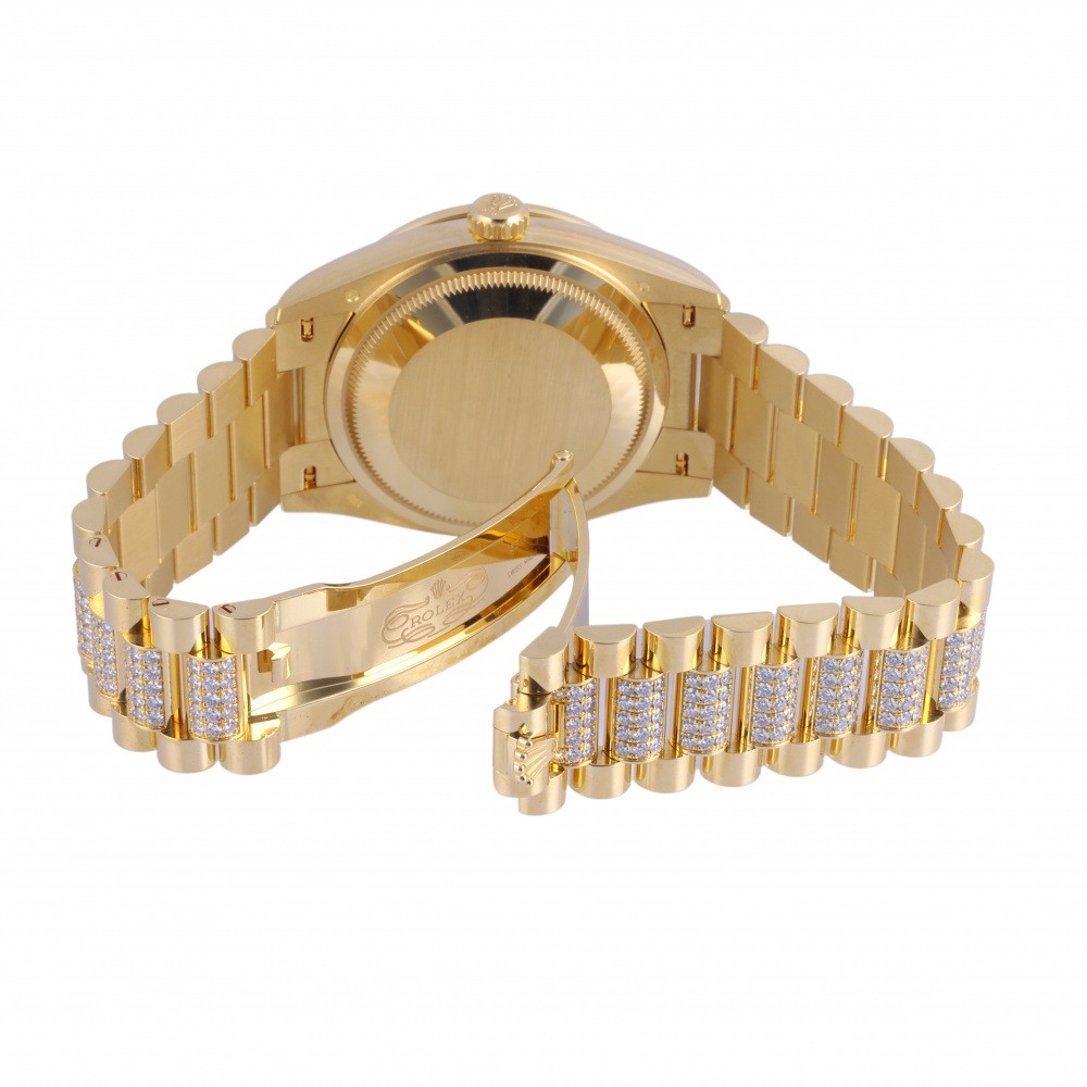 ロレックス デイデイト 128348RBR.CP8PD2PBPRCDシャンパン/8PD/2PB