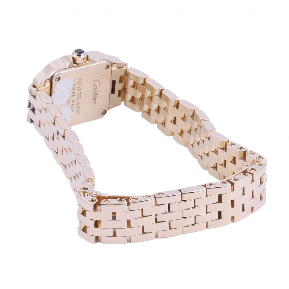 ミニ サントス ドゥモワゼル Ref.W25077X9 中古品 レディース 腕時計 Cartier】カルティエ『ミニサントス ドゥモワゼル』W25077X9