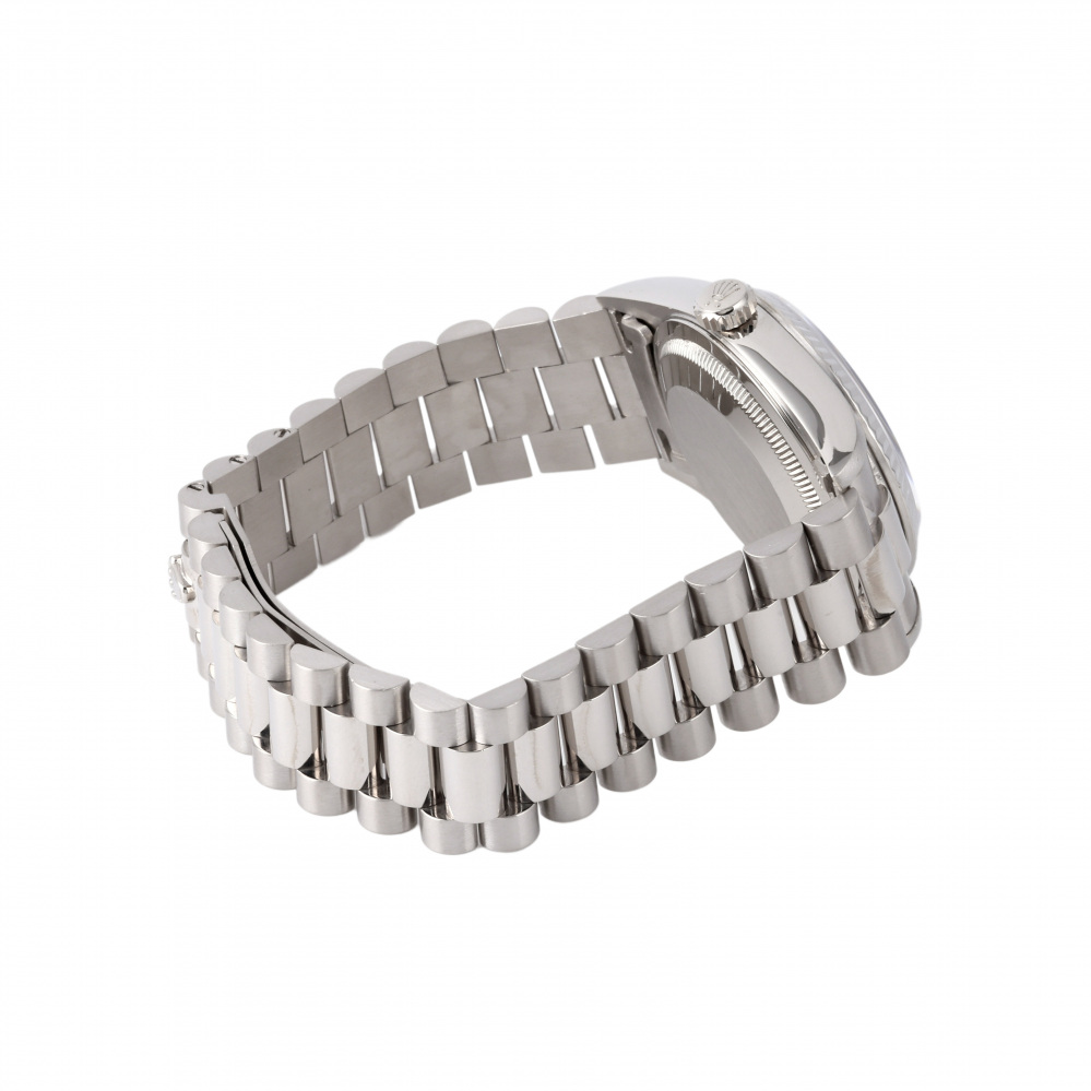 ロレックス デイデイト 18239.SVMDRM ミリヤード シルバーローマ