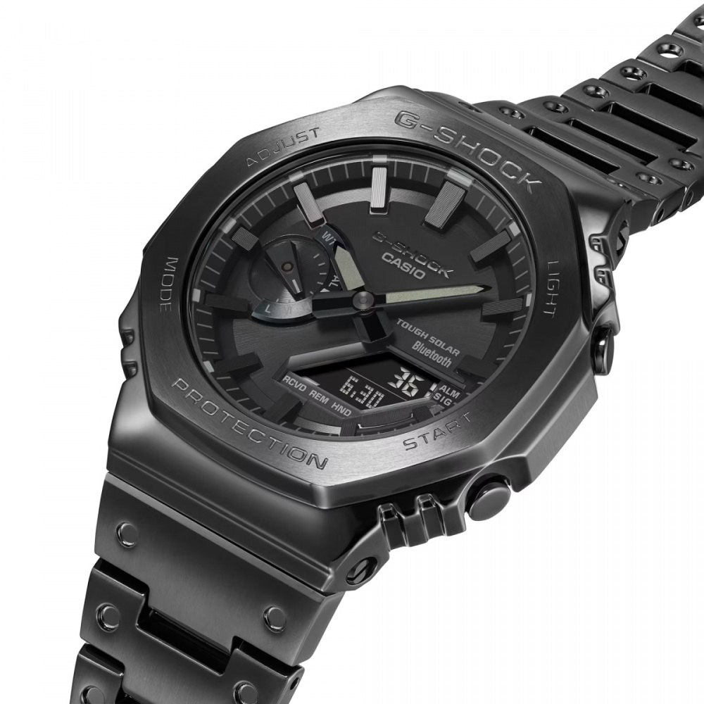 カシオ　G-SHOCK GM-B2100BD-1AJF GM-B2100BD-1A | G-SHOCK FULL METAL Black | CASIO CANADA